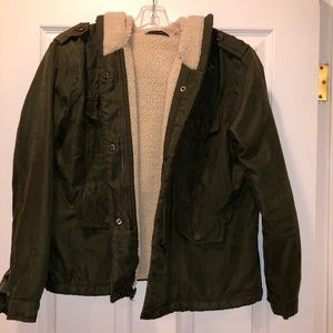 Brandy Melville Windbreaker with Hoodie